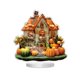 thumbnail image 2 of Decoración de Halloween: Castillo de Calabaza | Adorno de Escritorio Plano 2D de Acrílico | Estilo Espeluznante | Exhibición Versátil | Acrílico de Alta Calidad | Fácil Montaje | 1 Adorno, 2 of 5