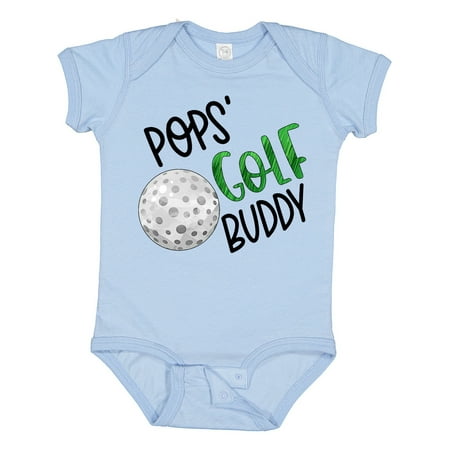 

Inktastic Pops Golf Buddy with Golf Ball Gift Baby Boy or Baby Girl Bodysuit