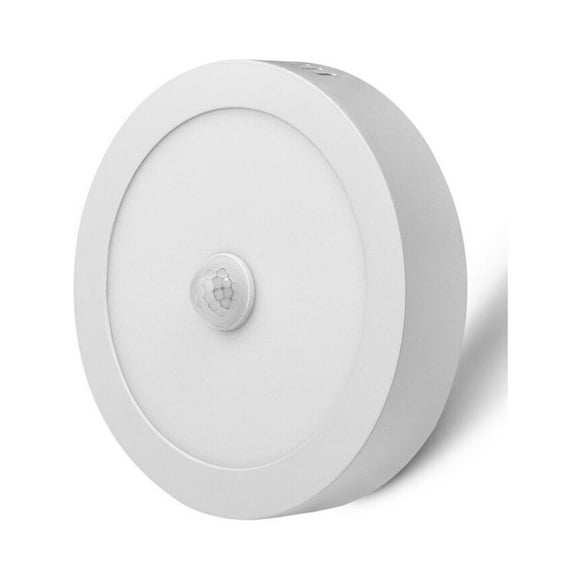 Ceiling Light Motion Sensor 2800K-3500K Lighting Lamp Infrared Hallway Hallway Lamp Infrared LED Automatic Light, Warm White, 18W