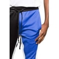thumbnail image 4 of G-Style USA Men's Two Tone Color Blocked Track Pants TR544 - Royal Blue/Black - 2X-Large, 4 of 5