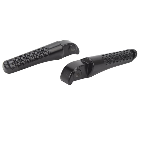 Front Foot Peg Pedal, Sturdy Blcak Anti Skid Foot Peg Bracket with Spike for Powersports CT200U-EXR CT200U Trail CT100U