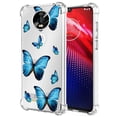 thumbnail image 1 of Funda Yerebel para Motorola Moto Z4 Transparente Mariposa Azul, 1 of 7