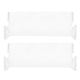 thumbnail image 1 of WEUVEB 2Pack Wall Mount Rolling Pin Holder Acrylic Space-saving Kitchen Organization 11.8X3.9X3In, 1 of 8
