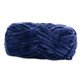 thumbnail image 2 of GUOOL Chunky Yarn Bulky Yarn Arm Knit Yarn Thickness 6mm Tube Giant Yarn Bulky Giant Wool Yarn Weight Yarn for Hats Craft Bed Fence Dark Blue, 2 of 9