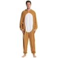 thumbnail image 5 of #followme Men's Adult Onesie Mens Pajamas 6938-L (Small, Reindeer Buffalo Plaid), 5 of 5