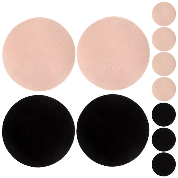 TELOLY Reusable Breast Pads Nursing 6 Pairs Nipple Covers Cotton Nipple Protectors Small Nipple Covers Breastfeeding Pads