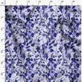 thumbnail image 3 of Soimoi Florals Print, Silk Fabric, Decor Sewing Fabric by The Yard 42 Inch Wide,Decorative Fabric for Shirts Suits Ties, Purple, 3 of 6