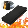 thumbnail image 3 of Waylander Fireproof Welding Blanket - Carbon Felt Fire Resistant Mat Made in CHINA Flame Retardant Fabric, Heat Shield & Insulation Pad for Welding, Grills, Smokers, and Stoves (Up to 1800°F), 3 of 9