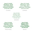 thumbnail image 4 of Basic 2000 Plus Personalized Self-Inking Address Stamp with 5 Lines - Green Ink, 4 of 5