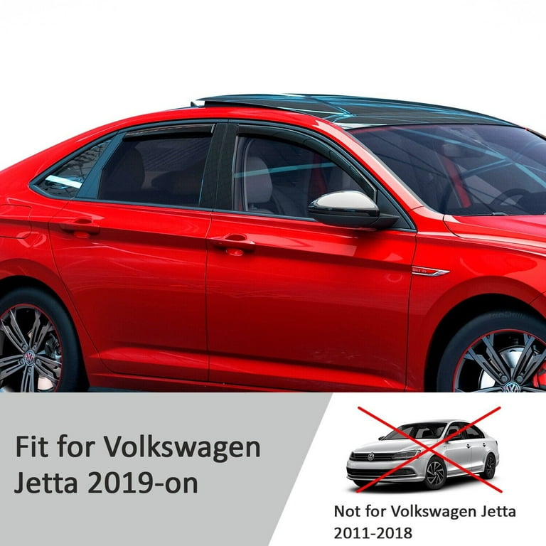 Vw jetta 2024 wind deflectors