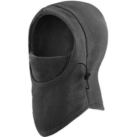 Fleece Balaclava Windproof Face Mask Ski Neck Warm Gaiter Hood for Cold Weather