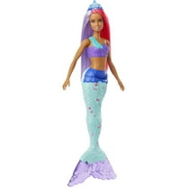 Barbie Dreamtopia Mermaid Doll, 12-inch, Pink and Purple Hair