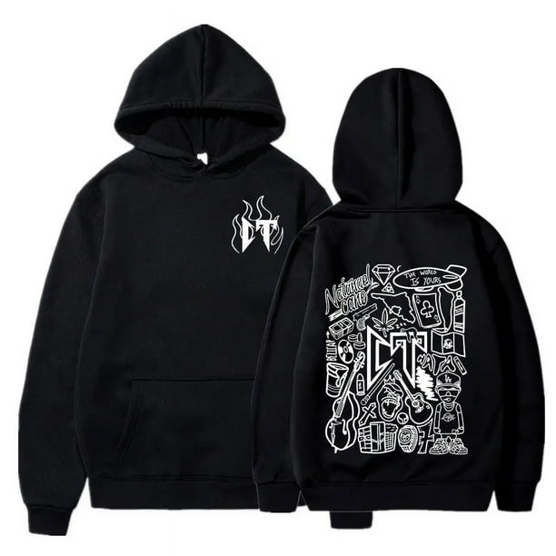 Sudadera con capucha de rapero Natanael Cano Corridos Tumbados para hombre y mujer, sudaderas con capucha Vintage a la moda, jerséis góticos de Hip Hop, ropa de calle