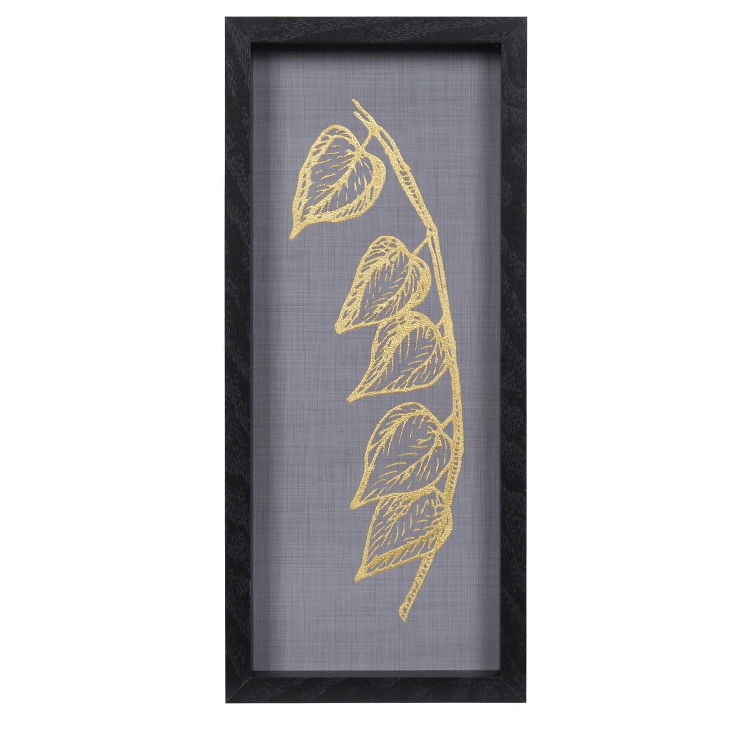 hometrends Foiled Fern 2 Framed Art