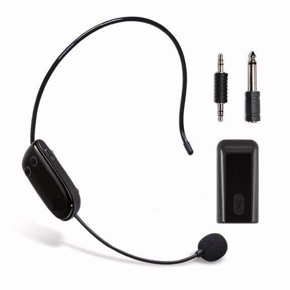 Headset Wireless Microphone Handheld Mic System Portable 3.5/6.5mm Receiver ,Loud Volume