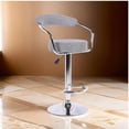 thumbnail image 4 of Heavenly Collection Tabouret réglable avec base en acier inoxydable ENSEMBLE DE 3, 4 of 4