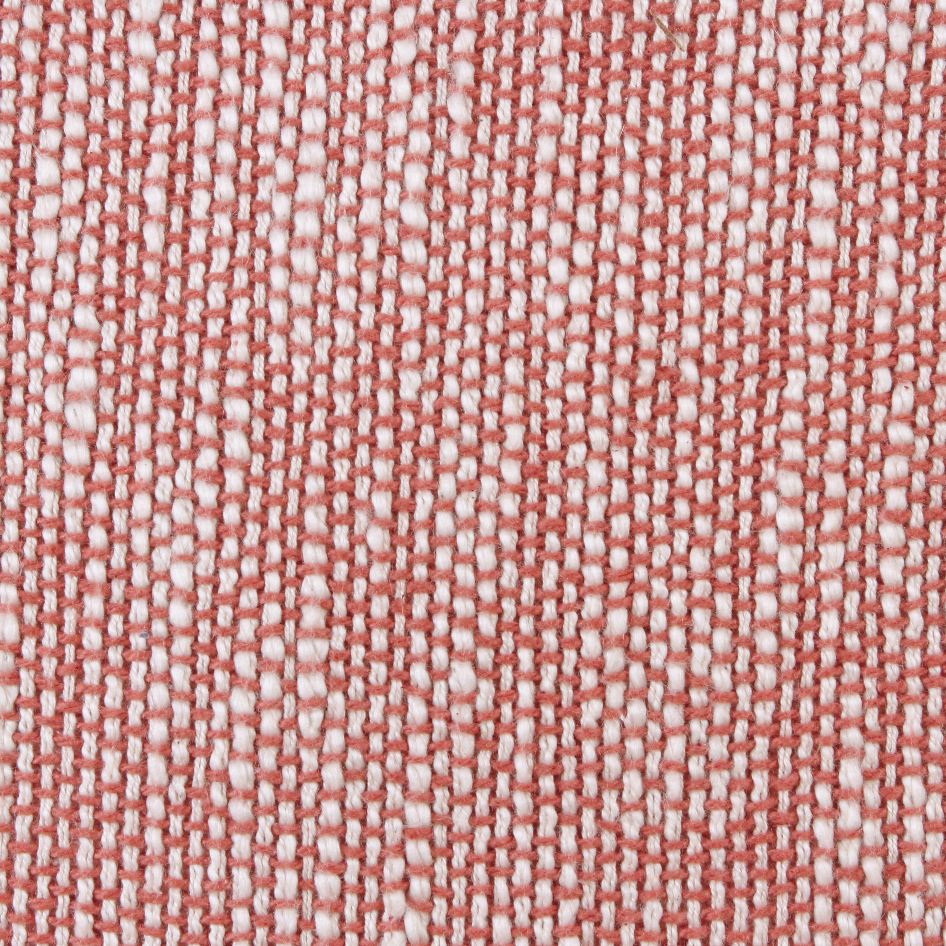 Ox Bay Bennett 20" x 20" Red/Ivory Solid Fringed Cotton Adult Decorative Throw Pillow Cover