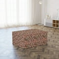 thumbnail image 3 of Spring Foldable Mattress, Retro Tulips Flowers, 74.8" x 35.4", Cocoa Coral Cream, by Ambesonne, 3 of 6