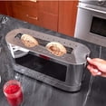 thumbnail image 2 of Tostadora Russell Hobbs TRL9300BKR de vidrio, 2 rebanadas, larga, 2 of 8
