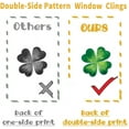 thumbnail image 6 of IPEWLEX St. Patrick Window Stickers - Easy-to-Apply Wall Decor,Perfect for Holiday Party & Store Window Decoration, 6 of 6
