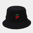 thumbnail image 2 of Beugl Bucket Hat, Unisex Adult Women Men Fruit Print Sunscreen Going outs Cap Bucket Hat Beach Hat, Sun Hats for Women Black One size, 2 of 2