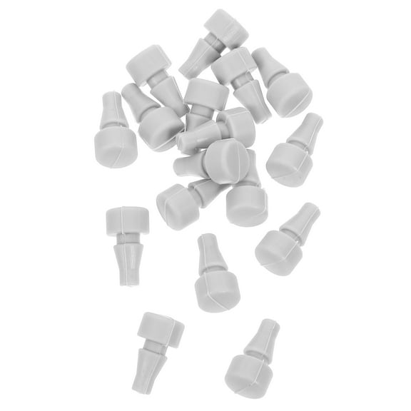 TEHAUX 16pcs Silicone Slow Cooker Feet Bumpers Grey Non- Kitchen Appliance Accessories