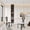 Beige & Black, variant on Dining Chairs Set of 2, Upholstered Sherpa Dining Room Chairs with Wood Legs and Cushioned Seat, Modern Kitchen Chairs for Dining Table, Black Chairs