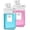 98 Fl Oz (Pack of 2), variant on 2 Pack Laundry Detergent Dispenser, 78oz Detergent Dispenser, Refluxable Laundry Detergent Container, Plastic Liquid Laundry Detergent Dispenser for Laundry Room Organization with 6 Labels