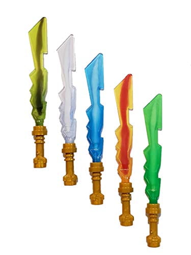 2013 LEGO Ninjago Ninja Elemental Blades Custom Assortment of 5