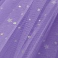 thumbnail image 6 of 3 Layered Girls Star Sparkle Tulle Tutus Skirts Princess Ballet Dance Party Dress for Girls Women Purple, 6 of 9