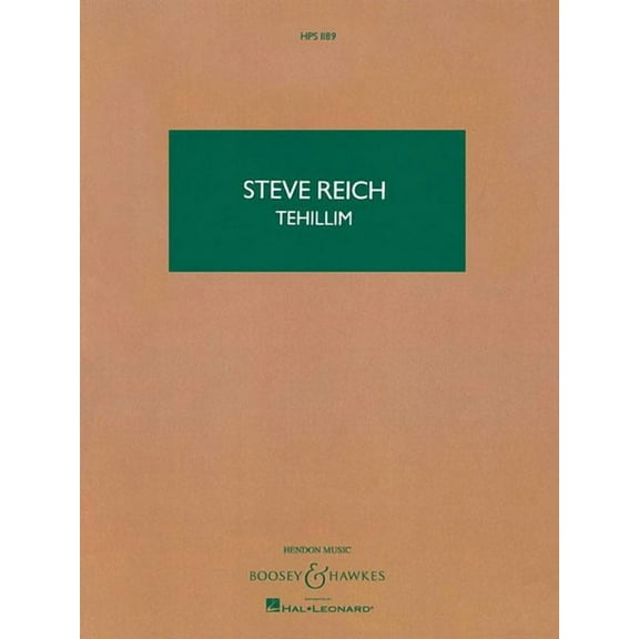 Tehillim: For Voices and Ensemble (or Chamber Orchestra) (Paperback)