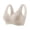 Gray13, variant on Patterned Bralettes for Women Wireless Soft Support Push Up Bras Seamless Stretchy Back Closure Push Up Bras for Daily