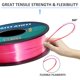 thumbnail image 4 of Filamento para impresora 3D GIANTARM PLA, seda brillante, rosa, 1,75 mm, 4 of 9