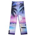 thumbnail image 3 of Moonlit Beach Serenity Pajama Pants Breathable with Pockets Pajamas For Lady Vintage Sleeping Pants Bedroom Homewear, 3 of 6