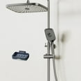 thumbnail image 4 of Birdeem Soap Holder 1-Layer Self-Adhesive Soap Dish Wall Mounted Rotatable Soap Holder Box Storage for Bathroom Kitchen, 4 of 12