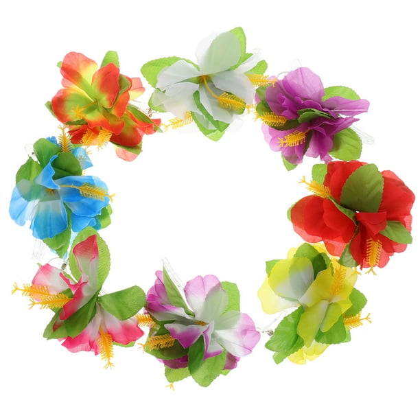 8 pinzas para el pelo con flores hawaianas, para novia, playa tropical, boda, flor de hibisco, para mujer, fiesta, accesorios para el pelo