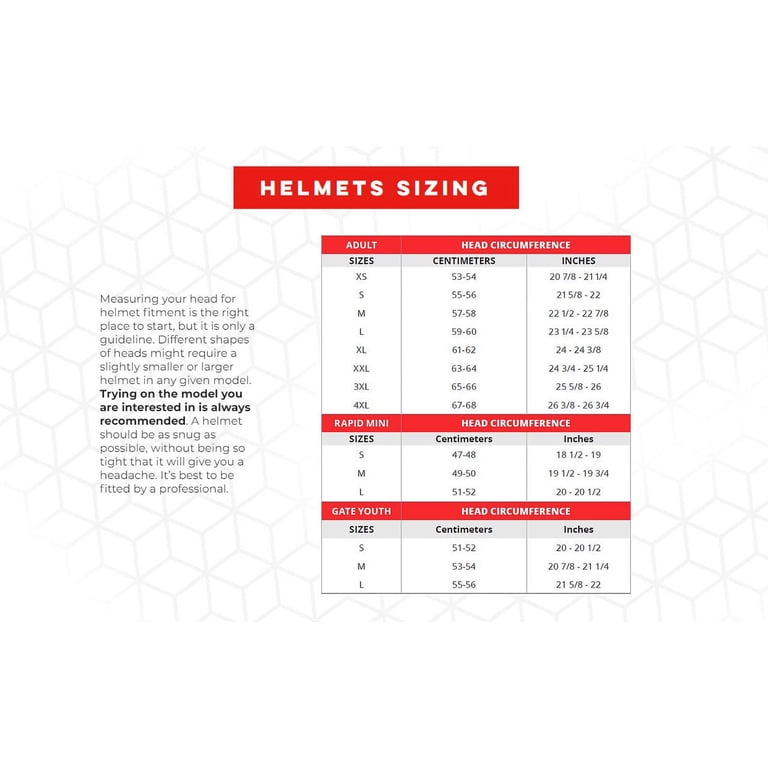 ls2 blaze helmet size chart Sprint Black/White 3XL COMFORT Highest quality LS2 Gate II Electra Motocross