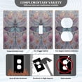 thumbnail image 3 of Light Switch Cover Switch Plate Outlet Cover Plug Cover for Electrical Toggle Switch Watercolor Ornate Dragonfly, 3 of 6