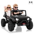 thumbnail image 1 of CazToi 24V 2 Seater 4WD Ride On Car with Remote Control Bluetooth and LED Lights for Big Kids, 1 of 8