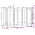 thumbnail image 2 of vidaXL Garden Raised Bed Natural Wood Solid Douglas Fir Medium Durable, 2 of 4