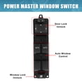 thumbnail image 3 of Interruptor de Control Maestro Unique Bargains para Mazda CX-9 2007-2015 Negro, 3 of 10