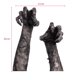 thumbnail image 5 of 4 pegatinas de terror de Halloween con forma de mano del diablo, pegatinas de pared de PVC de Halloween, película blanca, 5 of 5