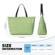 thumbnail image 4 of Easygdp Green Gingham Bolsa de Viaje de Playa de Gran Capacidad, Bolsa Tote Perfecta para la Playa, Escapadas de Fin de Semana y Viajes, 4 of 7