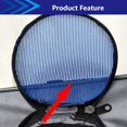 thumbnail image 3 of Yuarrent Cubo de lona plegable, contenedor de transporte de pescado, bolsa de agua cuadrada redonda para pesca Pescar aleatorio, 82 cm (cinturón) 37*22.5*21 cm Yuarrent DJ0768-03, 3 of 6