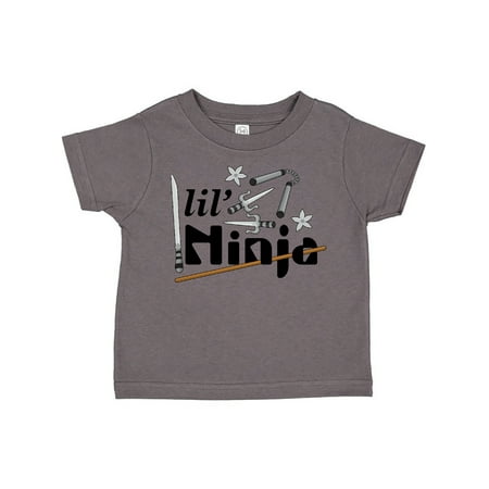

Inktastic Lil Ninja Gift Toddler Boy or Toddler Girl T-Shirt