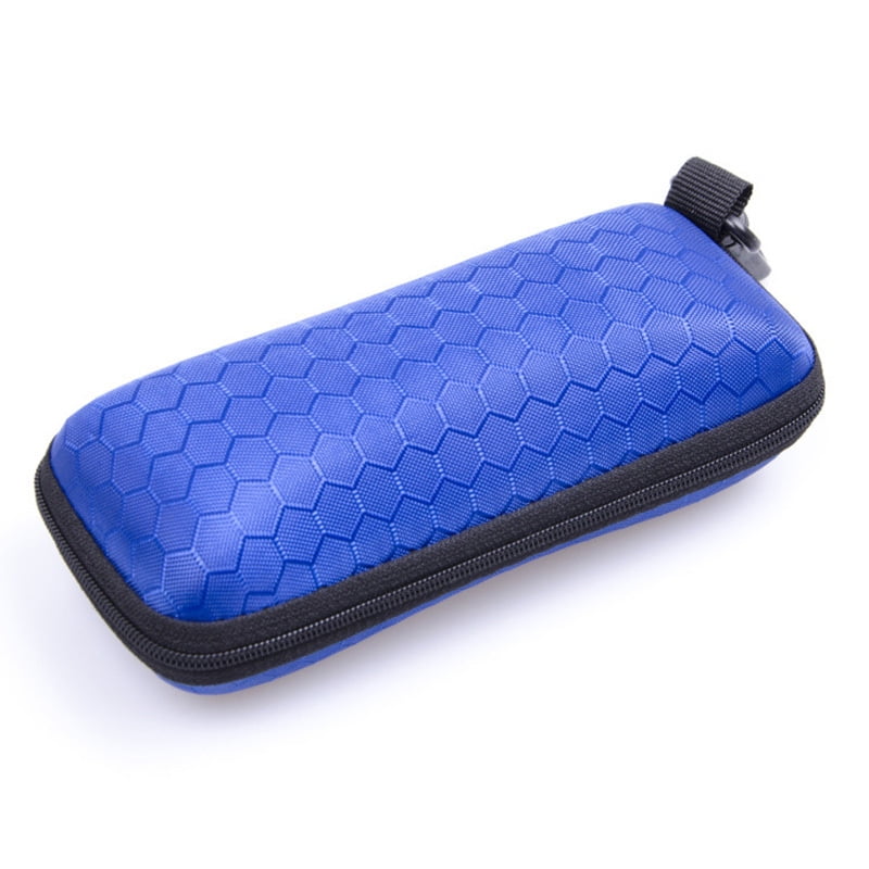 Protable Rectangle Zipper Sunglasses Hard Eye Glasses Case Protector