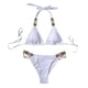 thumbnail image 2 of WILLBEST Traje de Baño con Faja conjunto de Bikini Sexy para Mujer Traje de Baño de Vendaje Bandeau para Natación Traje de Baño de Playa, 2 of 6