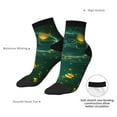 thumbnail image 6 of Pofeuu Jelly Fish Print 30cm Socks, Adult Running Hiking Socks for Youth and Adult, 6 of 7