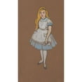 thumbnail image 3 of William Penhallow Henderson 10x14 Black Modern Framed Museum Art Print Titled - Alice (Costume Design for Alice-In-Wonderland, 1915) (1915), 3 of 5