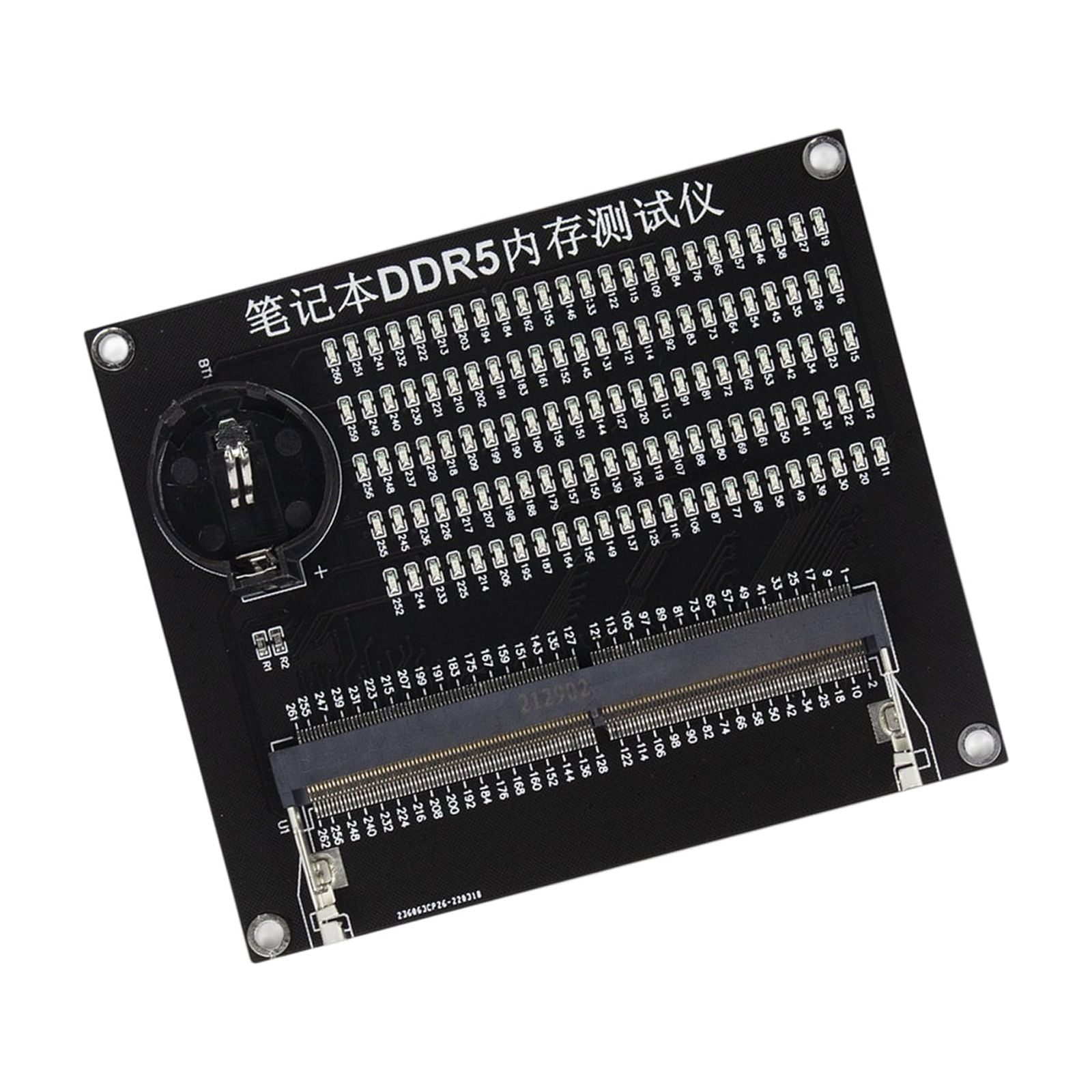 Memory Card for Laptop Notebook DDR5 DDR4 DDR3 Memory Slot Diagnostic Tool Tester Card with LED Indicators